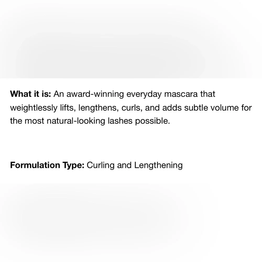 MILK MAKEUP RISE Lifting + Lengthening Mascara Color: Elevate 8g / 0.28 oz.